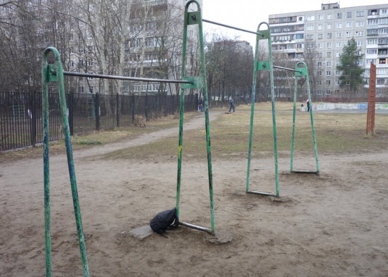 Площадка для воркаута в городе Жуковский №2115 Средняя Советская фото