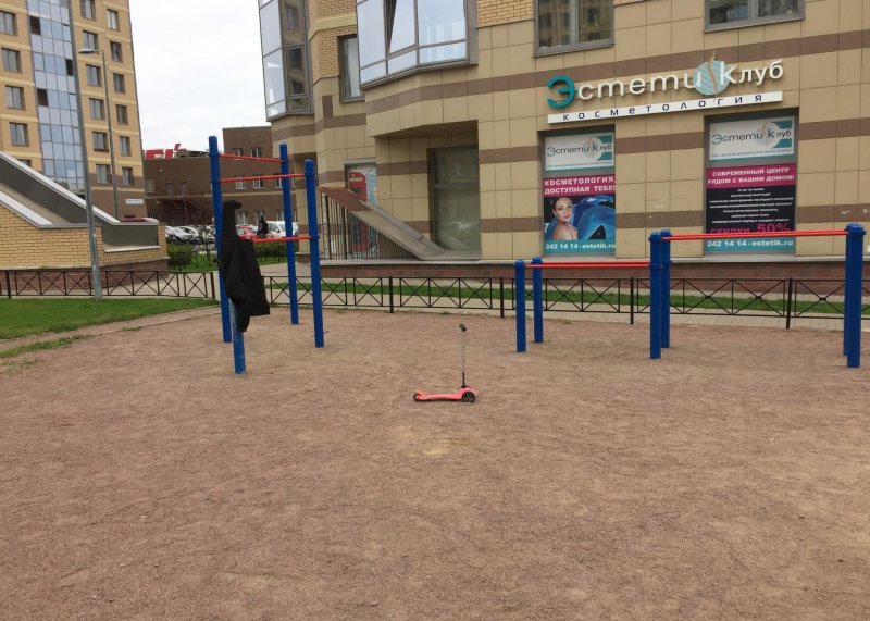 Площадка для воркаута в городе Санкт-Петербург №5703 Маленькая Хомуты фото