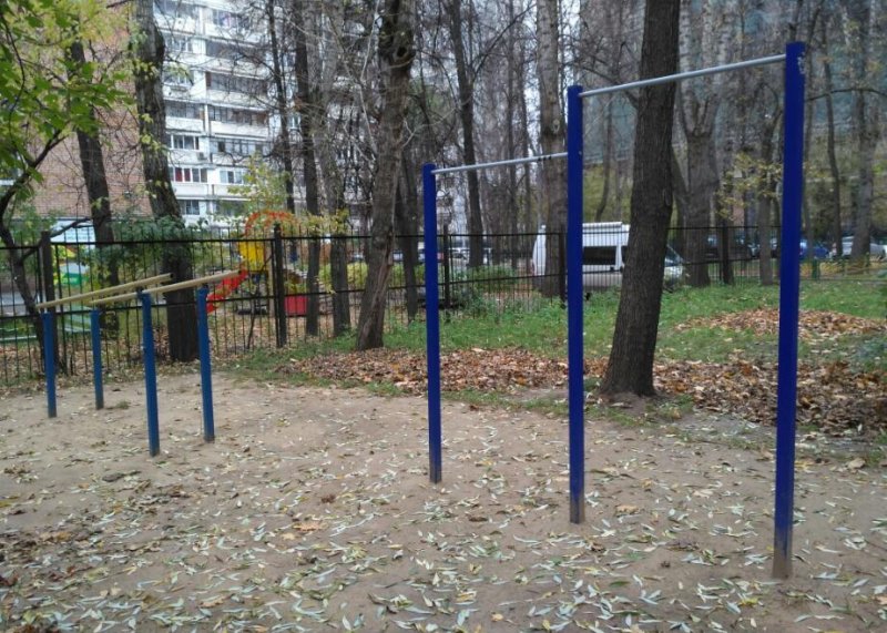 Площадка для воркаута в городе Москва №5861 Маленькая Советская фото