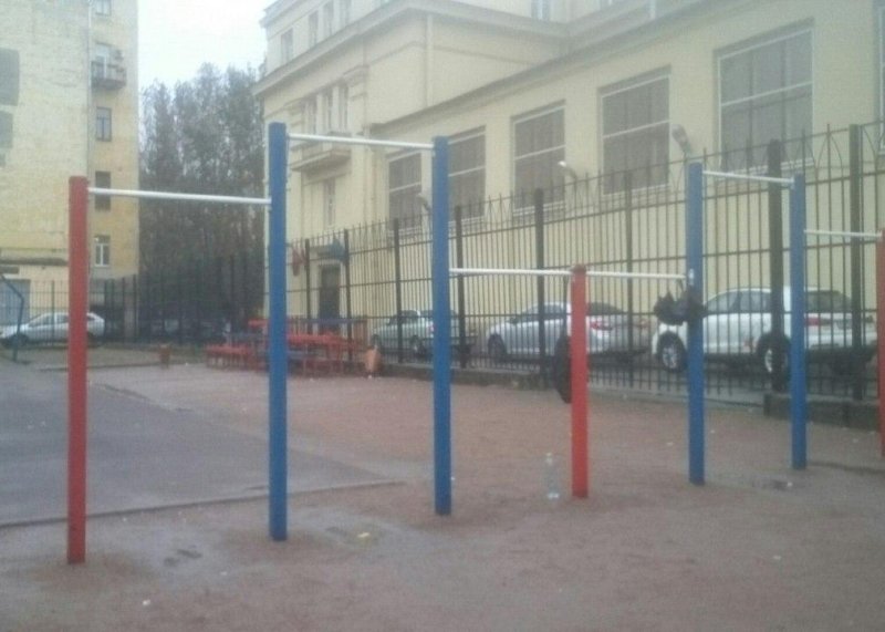Площадка для воркаута в городе Санкт-Петербург №5862 Маленькая Советская фото