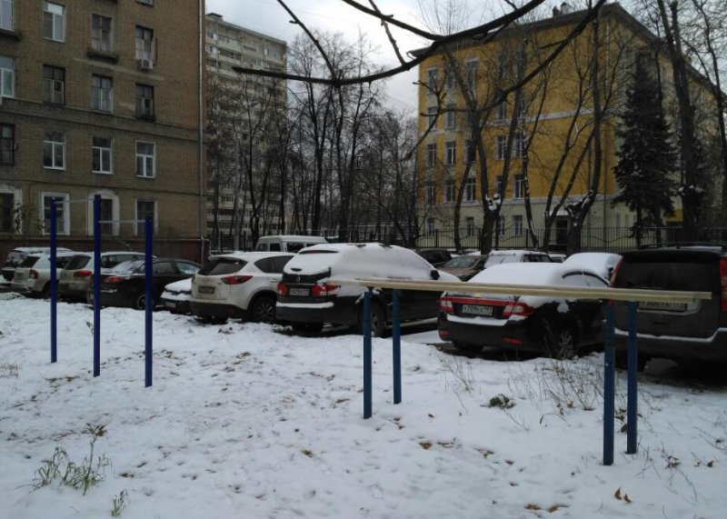 Площадка для воркаута в городе Москва №5948 Маленькая Советская фото