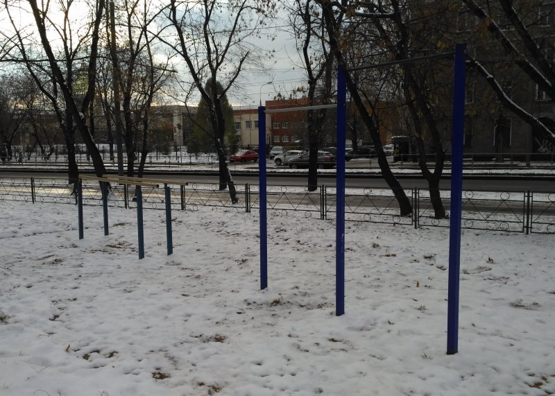 Площадка для воркаута в городе Москва №5952 Маленькая Советская фото