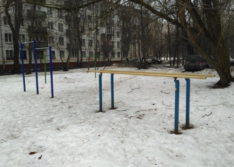 Площадка для воркаута в городе Москва №6287 Маленькая Советская фото