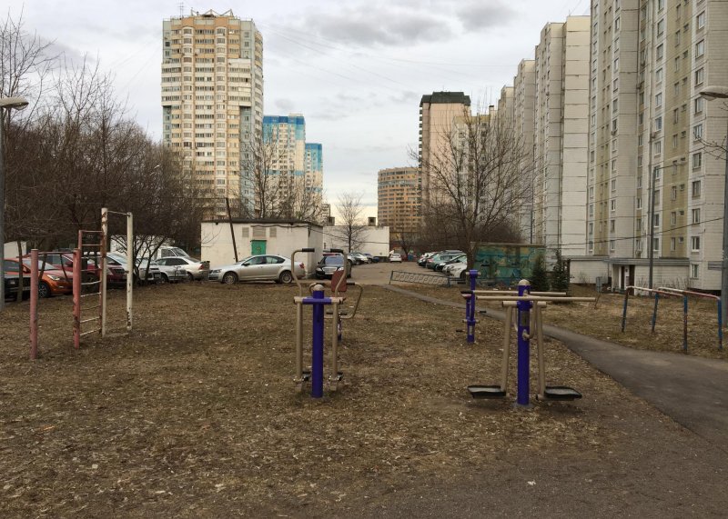 Площадка для воркаута в городе Москва №6386 Маленькая Советская фото