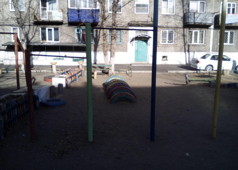 Площадка для воркаута в городе Чита №6407 Маленькая Советская фото