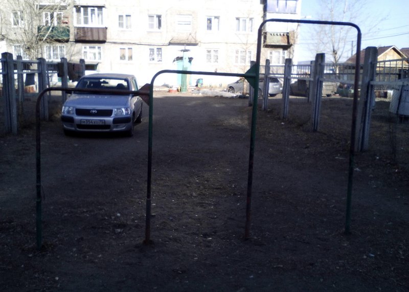 Площадка для воркаута в городе Чита №6406 Маленькая Советская фото