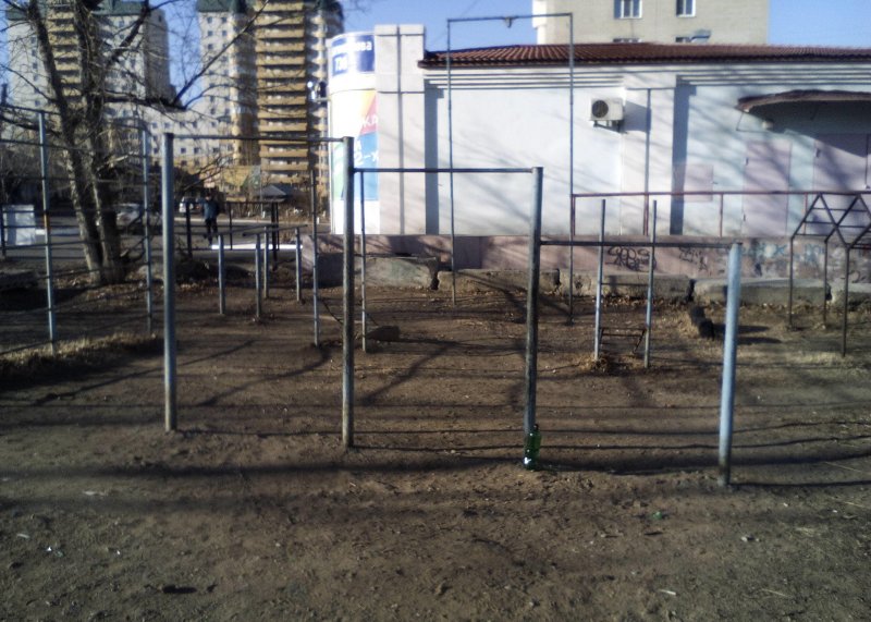 Площадка для воркаута в городе Чита №6463 Средняя Советская фото