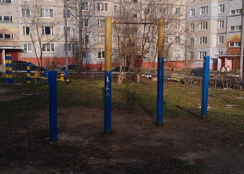 Площадка для воркаута в городе Владимир №6565 Маленькая Советская фото