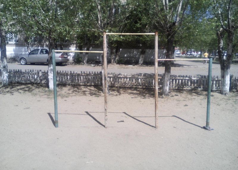Площадка для воркаута в городе Чита №6639 Маленькая Советская фото