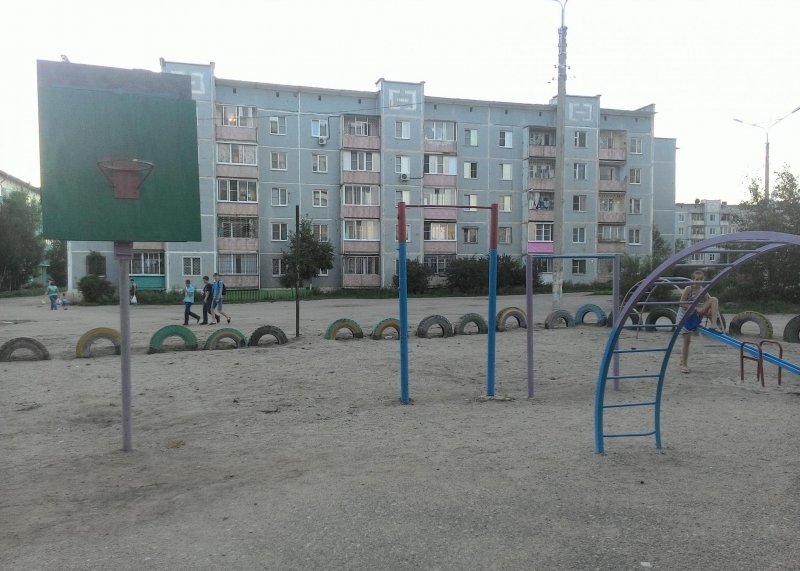 Площадка для воркаута в городе Чита №7087 Маленькая Советская фото