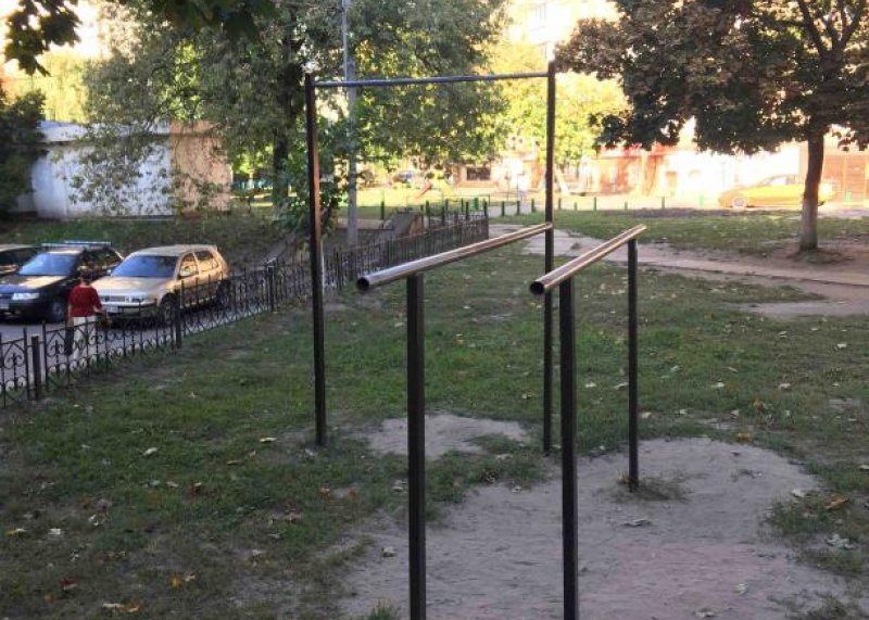 Площадка для воркаута в городе Киев №7427 Маленькая Советская фото