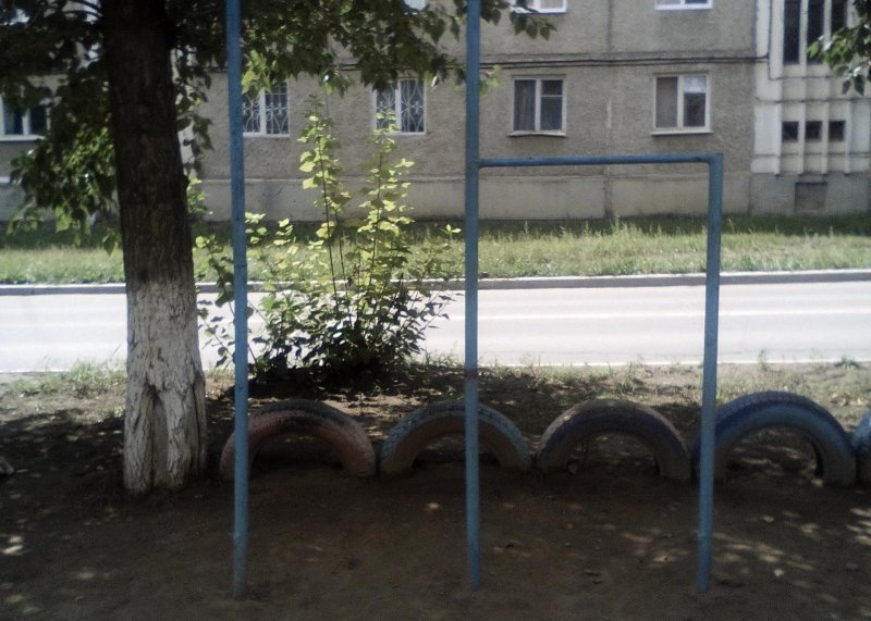 Площадка для воркаута в городе Чита №7565 Маленькая Советская фото