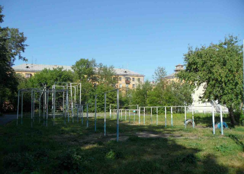 Площадка для воркаута в городе Екатеринбург №7199 Средняя Советская фото