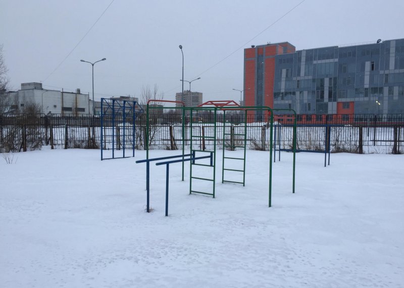 Площадка для воркаута в городе Санкт-Петербург №8322 Маленькая Советская фото