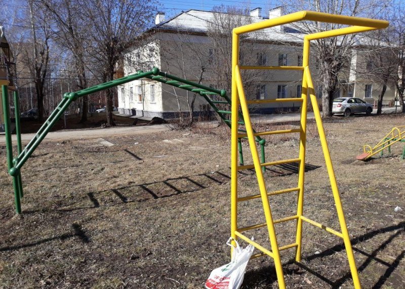 Площадка для воркаута в городе Екатеринбург №8399 Маленькая Советская фото