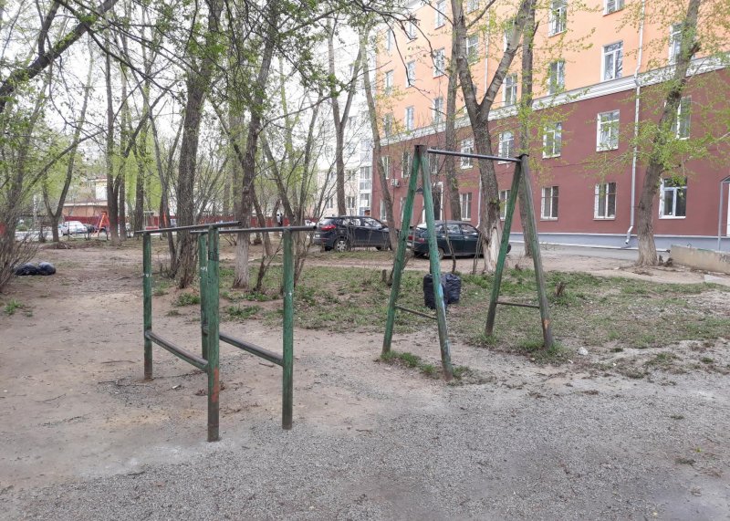 Площадка для воркаута в городе Екатеринбург №8524 Маленькая Советская фото
