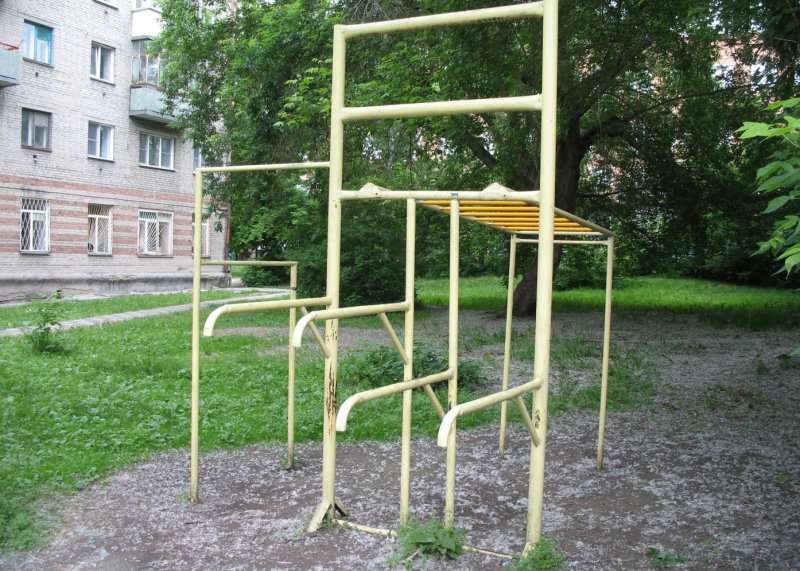 Площадка для воркаута в городе Новосибирск №8699 Маленькая Советская фото