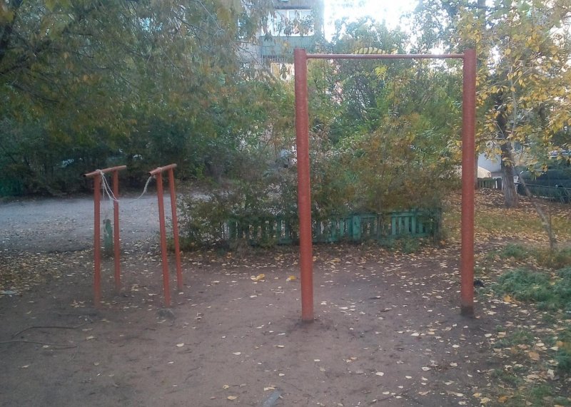 Площадка для воркаута в городе Чита №9115 Маленькая Советская фото