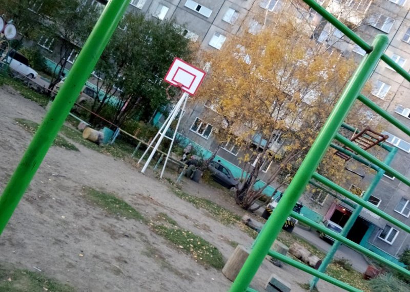 Площадка для воркаута в городе Новосибирск №9122 Средняя Современная фото