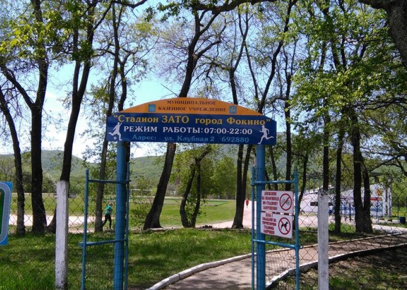 Площадка для воркаута в городе Фокино №9623 Маленькая Советская фото