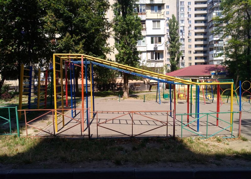 Площадка для воркаута в городе Одесса №10014 Маленькая Советская фото