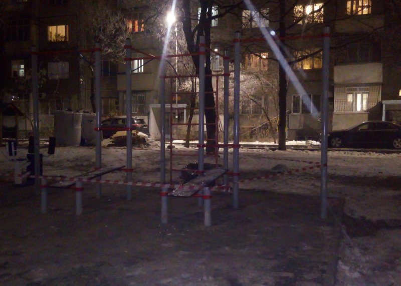 Площадка для воркаута в городе Алматы №11136 Маленькая Хомуты фото