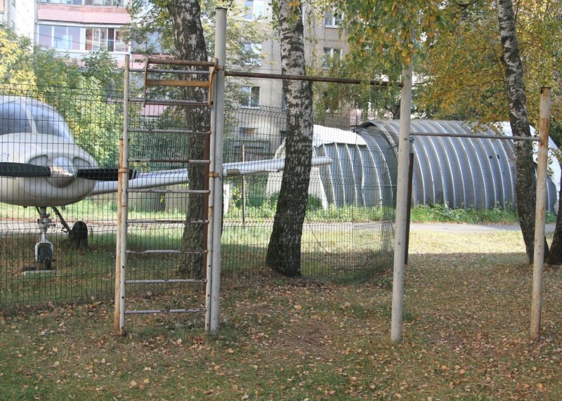 Площадка для воркаута в городе Жуковский №11150 Маленькая Советская фото