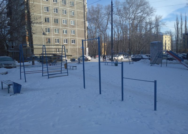 Площадка для воркаута в городе Нижний Новгород №11214 Маленькая Советская фото