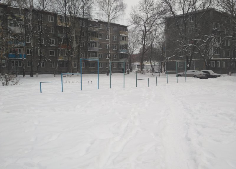 Площадка для воркаута в городе Нижний Новгород №11220 Маленькая Советская фото