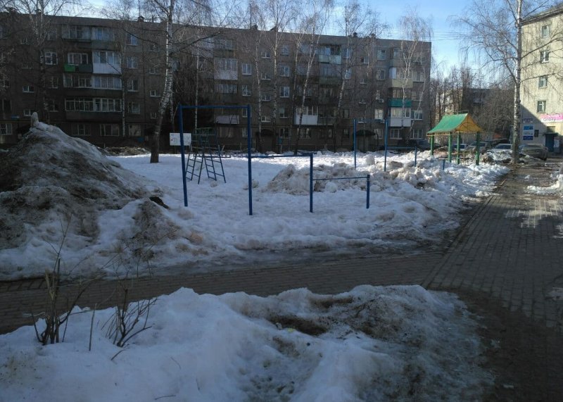 Площадка для воркаута в городе Нижний Новгород №11303 Маленькая Советская фото