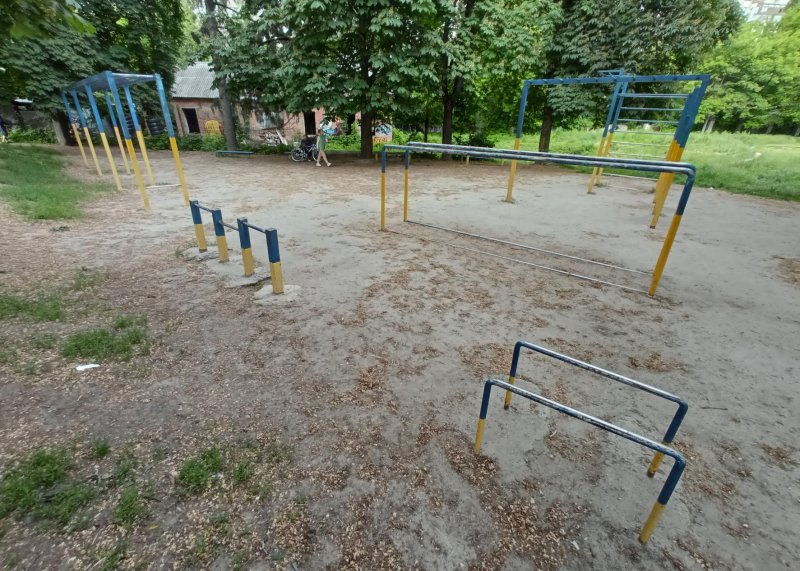 Площадка для воркаута в городе Киев №11395 Средняя Советская фото