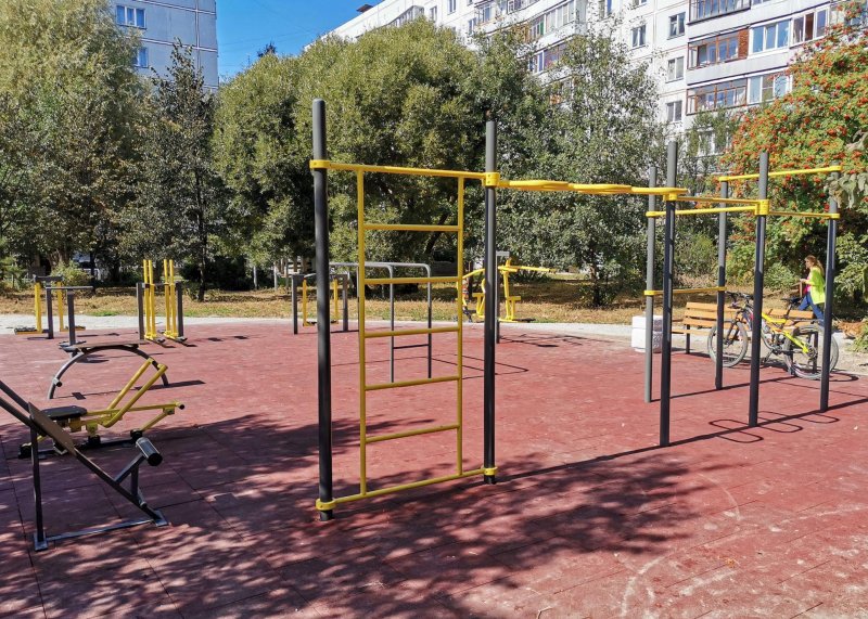 Площадка для воркаута в городе Новосибирск №11553 Маленькая Хомуты фото