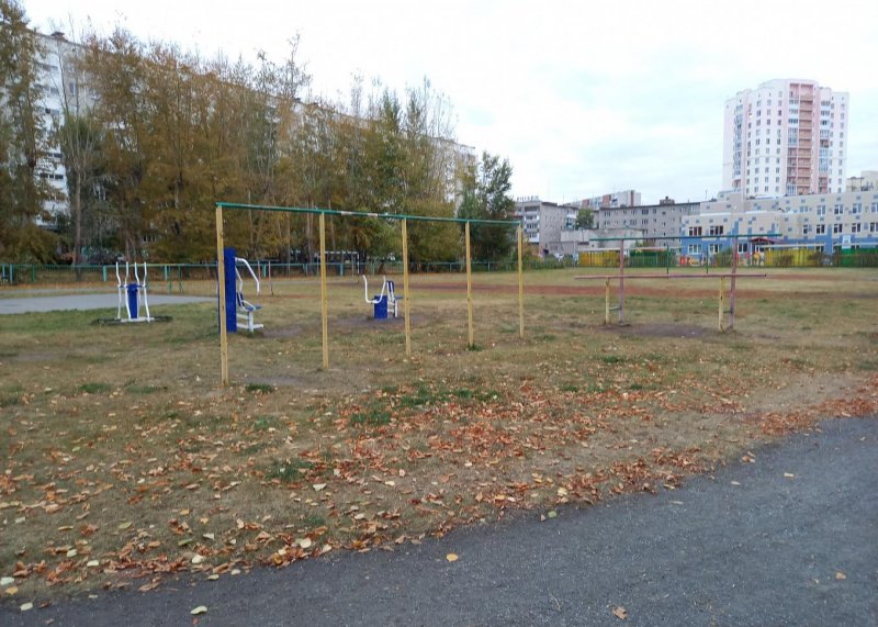 Площадка для воркаута в городе Новосибирск №12136 Средняя Советская фото