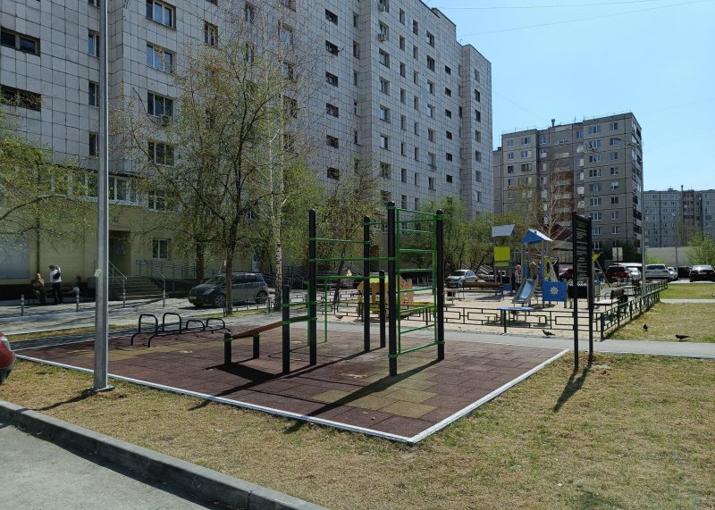 Площадка для воркаута в городе Тюмень №12397 Маленькая Хомуты фото