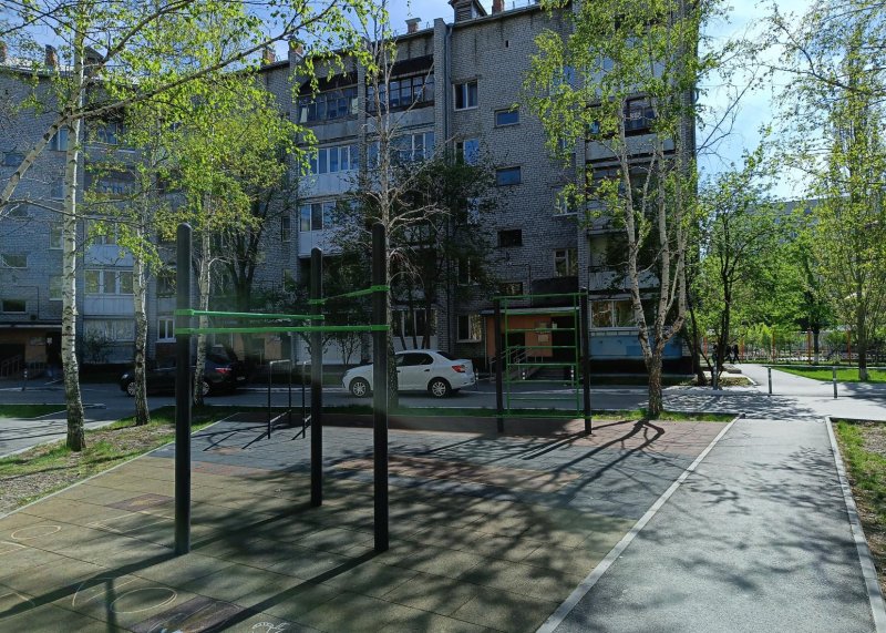 Площадка для воркаута в городе Тюмень №12394 Маленькая Хомуты фото