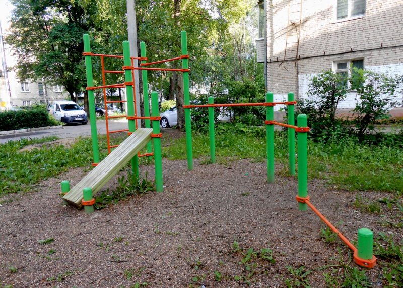 Площадка для воркаута в городе Сергиев Посад №12476 Маленькая Хомуты фото