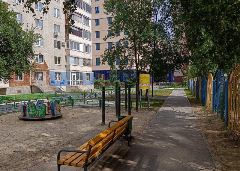 Площадка для воркаута в городе Тюмень №12568 Маленькая Хомуты фото