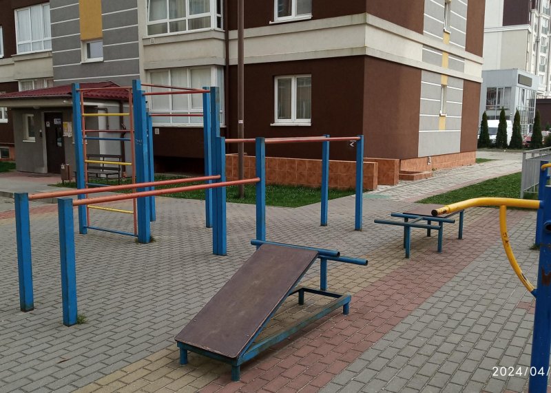 Площадка для воркаута в городе Зеленоградск №12773 Маленькая Советская фото