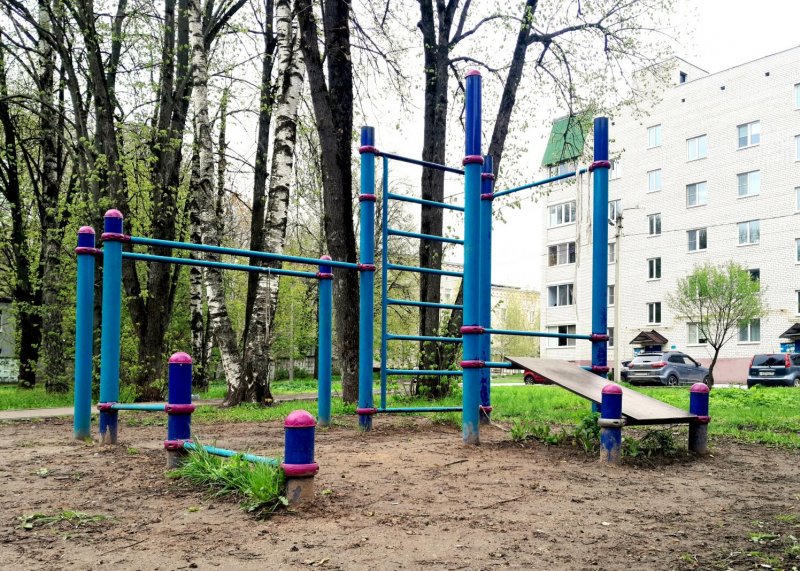 Площадка для воркаута в городе Сергиев Посад №12803 Маленькая Хомуты фото