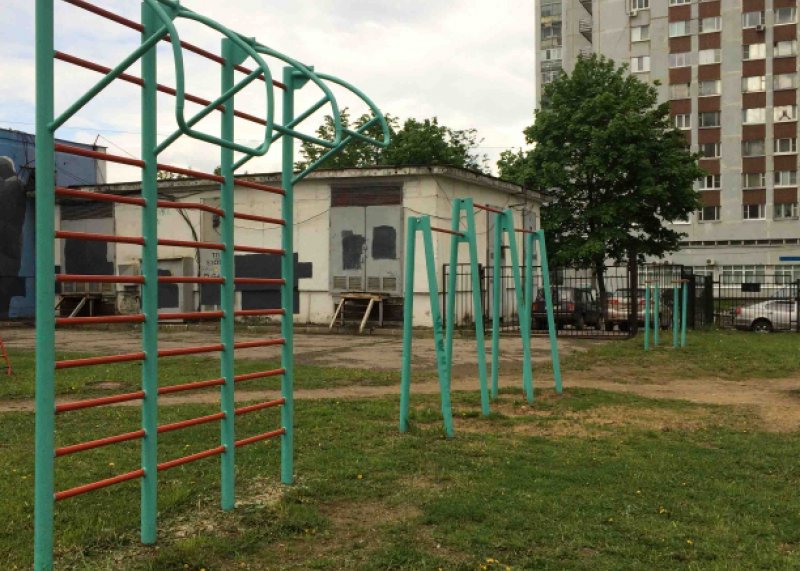 Площадка для воркаута в городе Москва №5194 Маленькая Советская фото