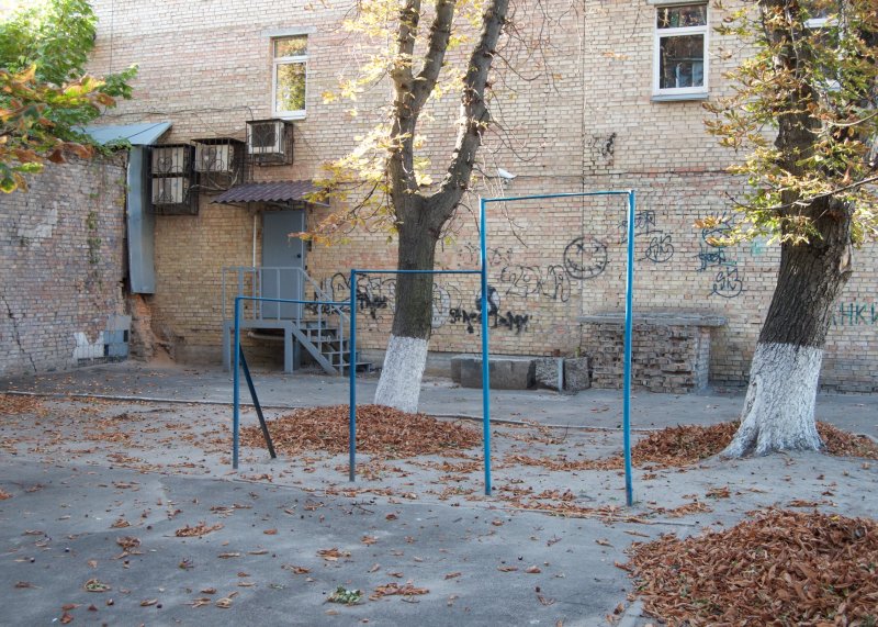 Площадка для воркаута в городе Киев №4382 Маленькая Советская фото