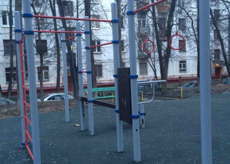 Площадка для воркаута в городе Москва №5052 Маленькая Хомуты фото