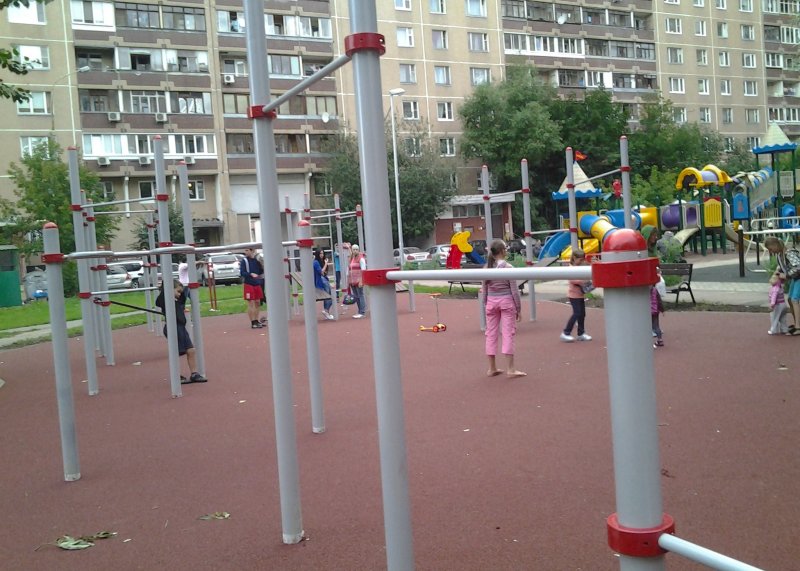 Площадка для воркаута в городе Москва №1669 Средняя Хомуты фото