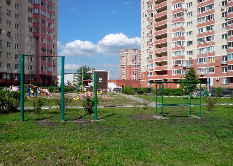 Площадка для воркаута в городе Красногорск №5204 Маленькая Советская фото
