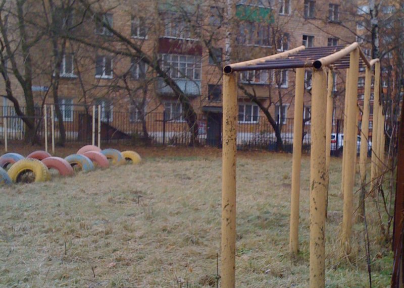 Площадка для воркаута в городе Красногорск №4603 Средняя Советская фото