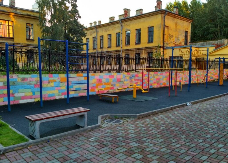 Площадка для воркаута в городе Санкт-Петербург №5563 Маленькая Советская фото