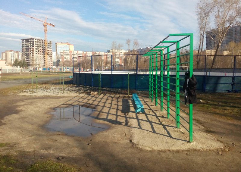 Площадка для воркаута в городе Екатеринбург №5332 Маленькая Советская фото