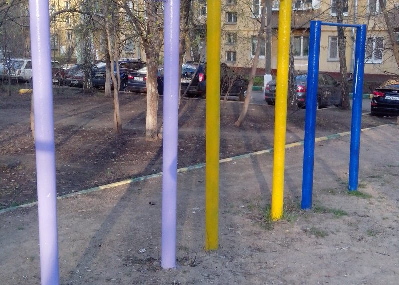 Площадка для воркаута в городе Москва №5104 Маленькая Советская фото