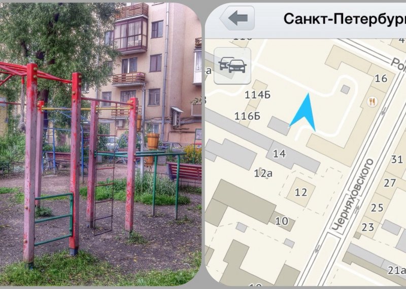 Площадка для воркаута в городе Санкт-Петербург №2322 Маленькая Советская фото