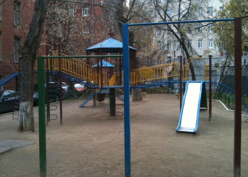 Площадка для воркаута в городе Москва №1984 Маленькая Советская фото